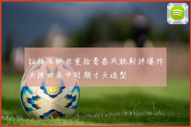 拉梅洛鲍尔重拾青春风貌剃掉爆炸头换回高中时期寸头造型